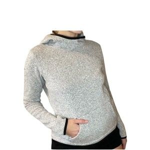 Nike Therma Fit Pullover Hoodie Women’s Size Medium Black White